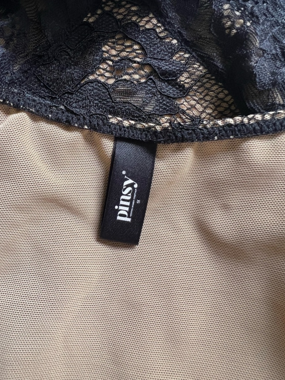 Pinsy Shaping Lace Shapewear Bodysuit 1X - Picture 7 of 7